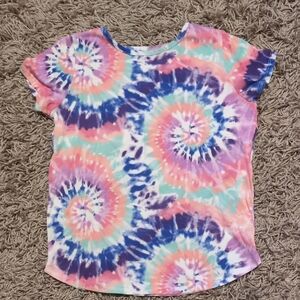 ❤️4/$20 Place Tie-Dye Spiral Kids Tee - Pink, Purple, Blue